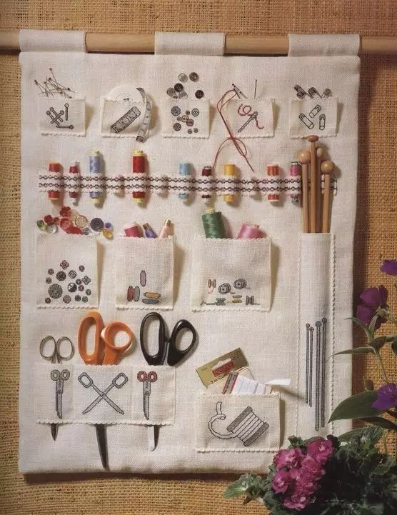 碎布拼接收纳视频,一块块拼图收纳方法