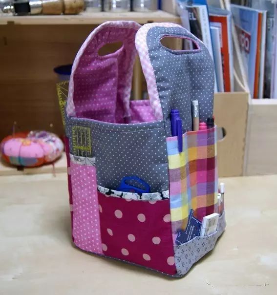 碎布拼接收纳视频,一块块拼图收纳方法