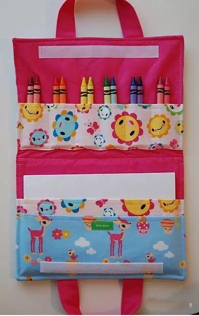 碎布拼接收纳视频,一块块拼图收纳方法