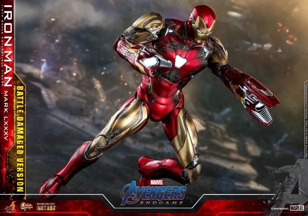 mk85战损版hottoys图片,hottoysmk85战损版摆造型