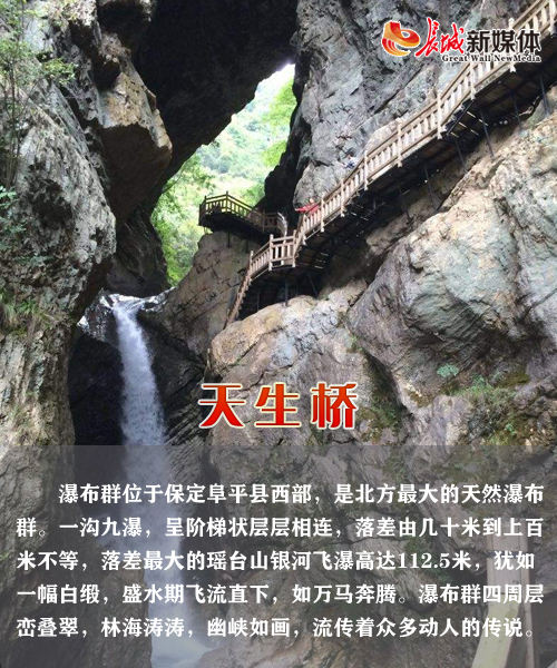 河北让人震撼的风景,河北好看的瀑布