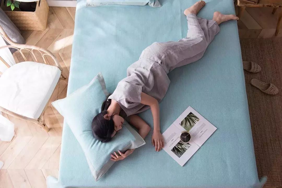 老粗布凉席凉而不冰,纯棉加厚特厚老粗布凉席