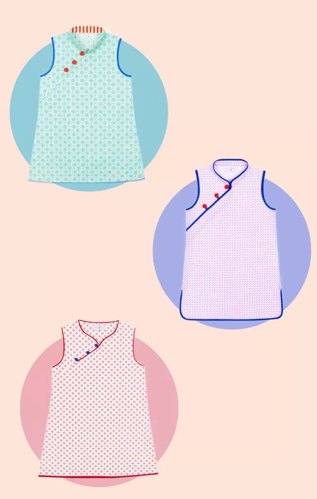 夏季改良中国风童装,改良版中式童装