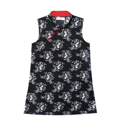 夏季改良中国风童装,改良版中式童装