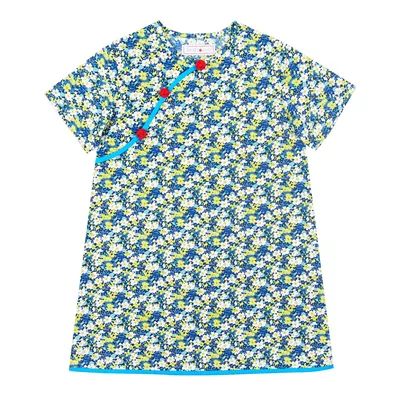 夏季改良中国风童装,改良版中式童装