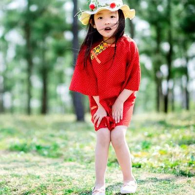 夏季改良中国风童装,改良版中式童装