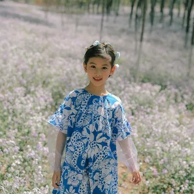 夏季改良中国风童装,改良版中式童装