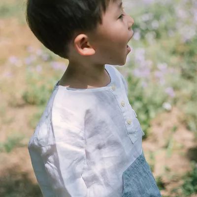 夏季改良中国风童装,改良版中式童装