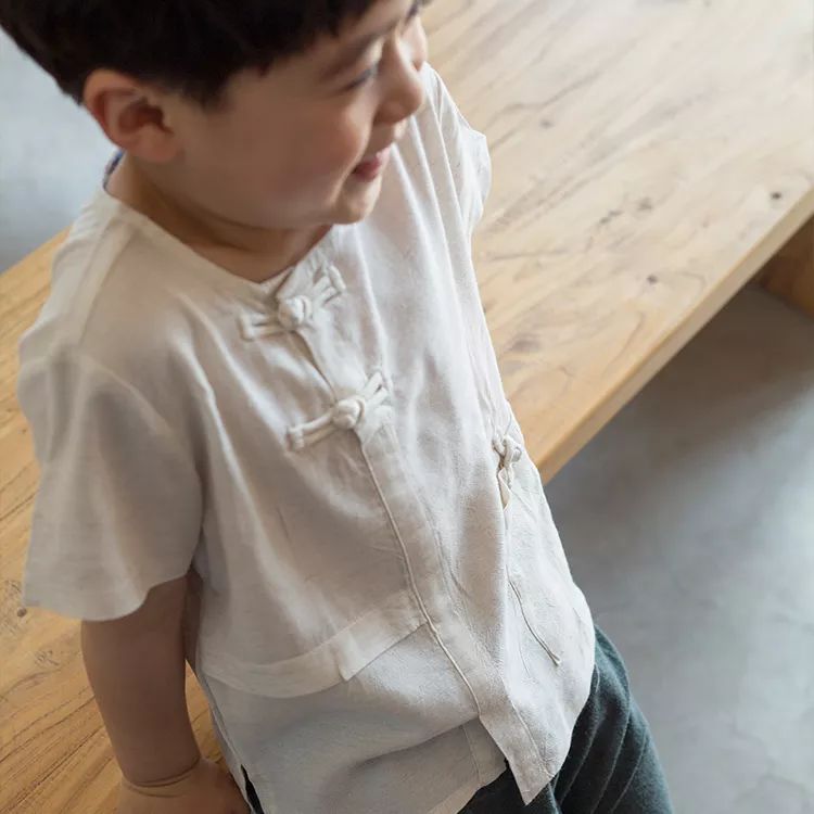 夏季改良中国风童装,改良版中式童装