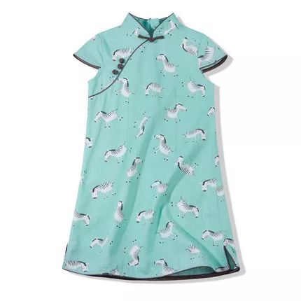 夏季改良中国风童装,改良版中式童装