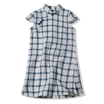 夏季改良中国风童装,改良版中式童装