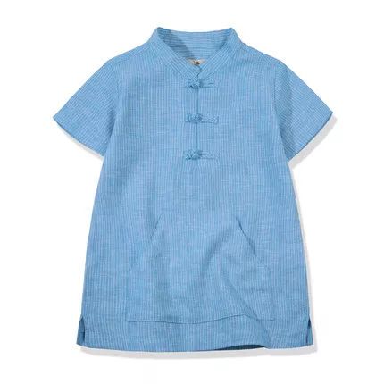 夏季改良中国风童装,改良版中式童装