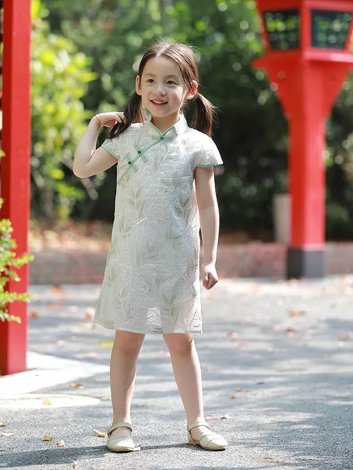 夏季改良中国风童装,改良版中式童装