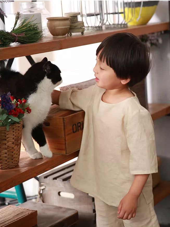 夏季改良中国风童装,改良版中式童装