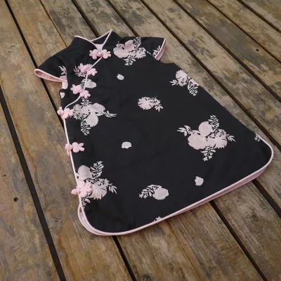 夏季改良中国风童装,改良版中式童装