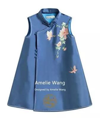 夏季改良中国风童装,改良版中式童装