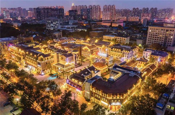 济南夜晚旅行路线,济南手绘地图