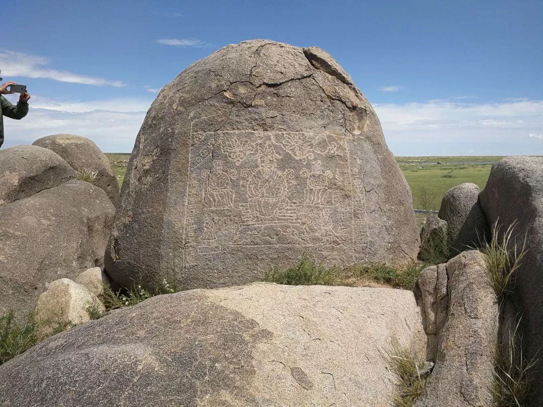 达茂旗岩画,包头市敖伦苏木古城