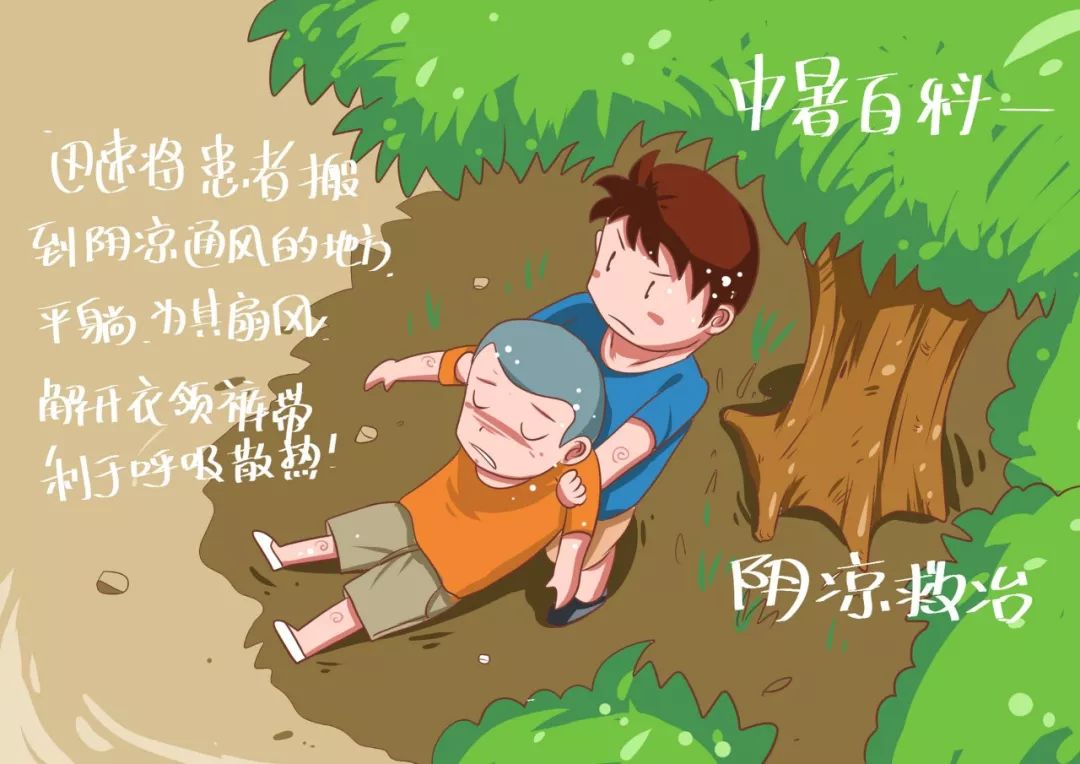 热热热快趁热收下这份防中暑指南,及时解暑超实用防中暑指南