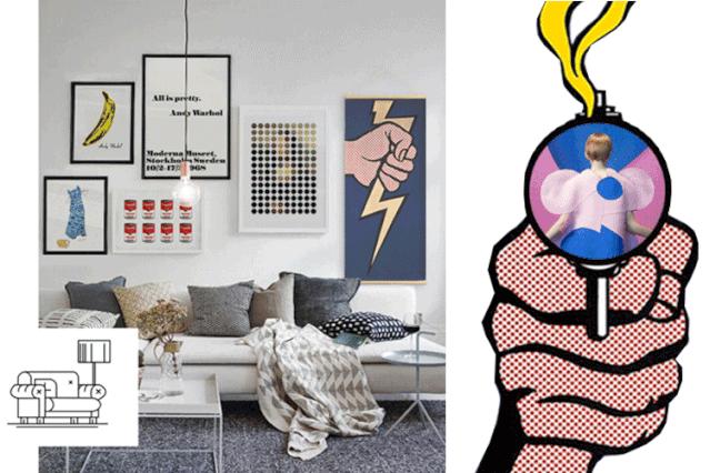 ins风装饰画便宜,ins风过时