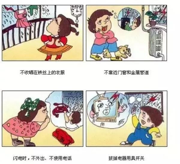 夏季雷雨天安全注意事项,安全小贴士雷雨天气安全防范知识
