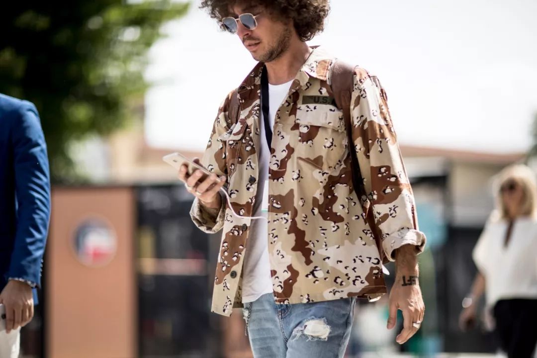2021春夏男装流行趋势图片,20172018男装流行印花