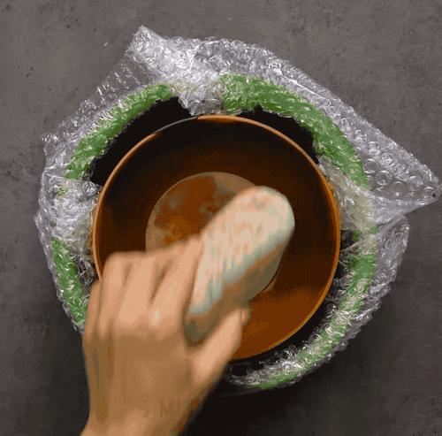 两块钱的水泥做出50元的效果,水泥全是绿色可以做什么