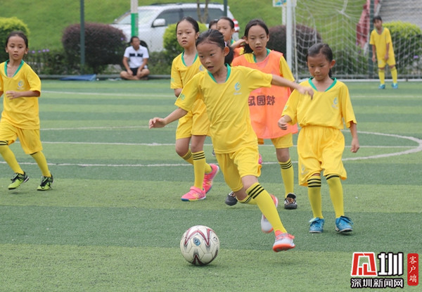 2019年龙岗区校园足球夏令营火热开营180名小将集训