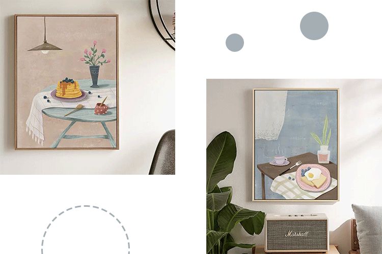 ins风装饰画便宜,ins风过时