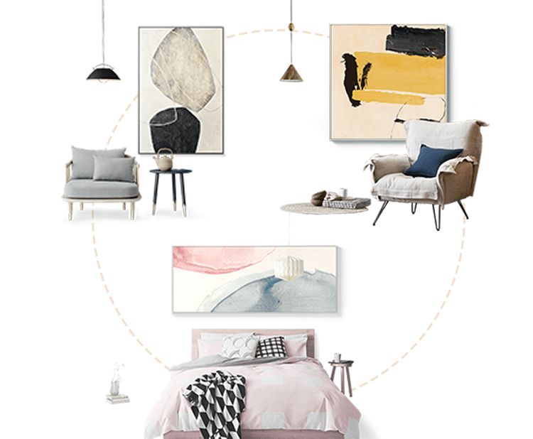 ins风装饰画便宜,ins风过时