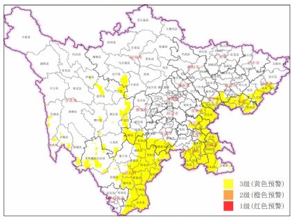 四川最新雨情预警,四川新一轮强降雨将来袭