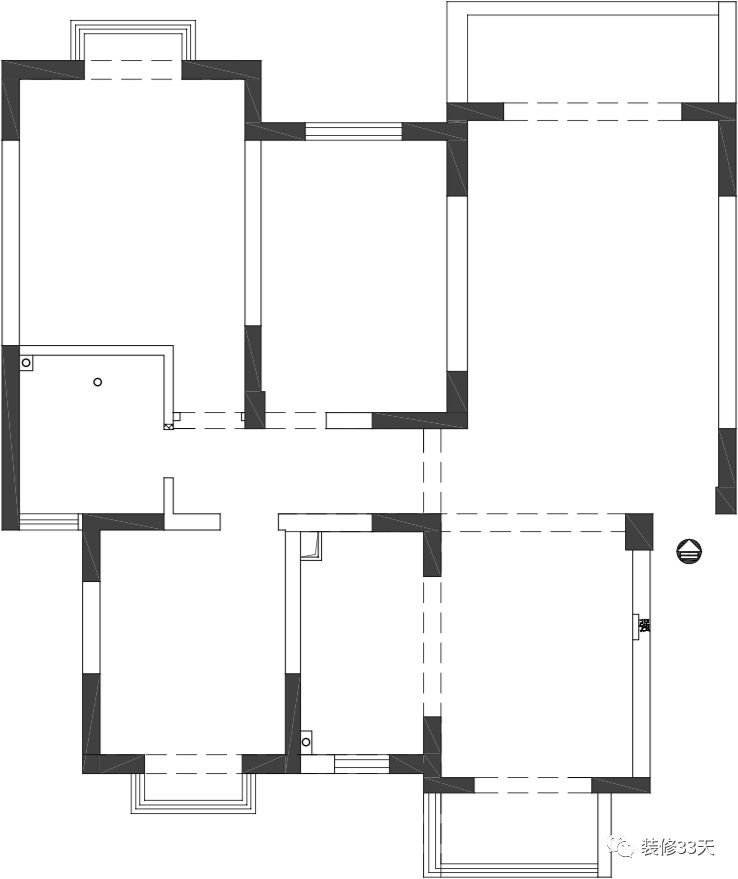 小户型现代简约客厅艺术玻璃窗,附近大玻璃落地窗现代简约风格