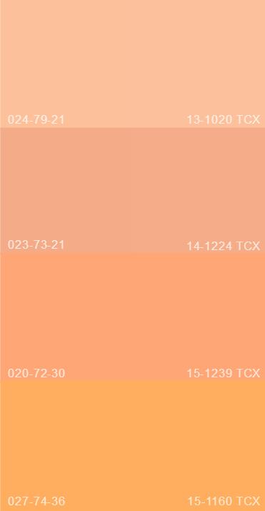 20年春夏男装流行色,2020国际服装春夏男装色彩配比