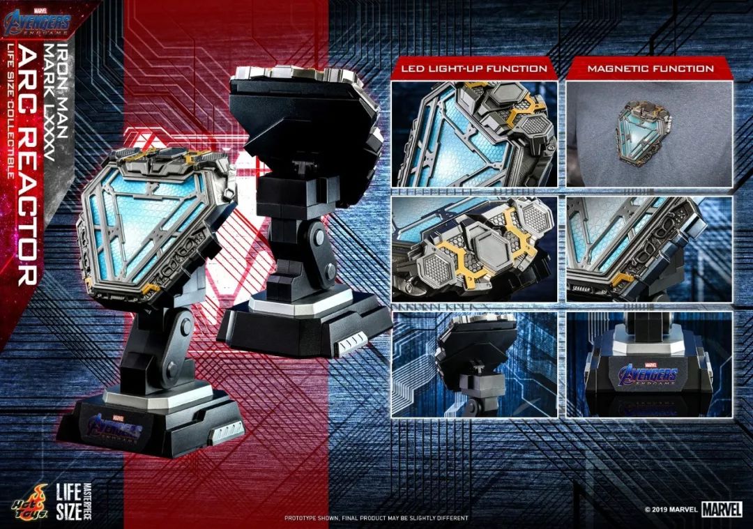 hottoys钢铁侠反应堆mk85,hottoys钢铁侠mk85配件包