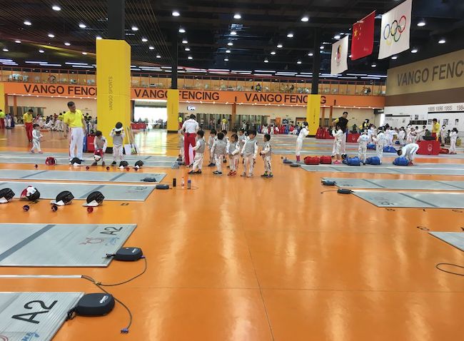 万国国际击剑训练中心,万国击剑的基地学员选拔