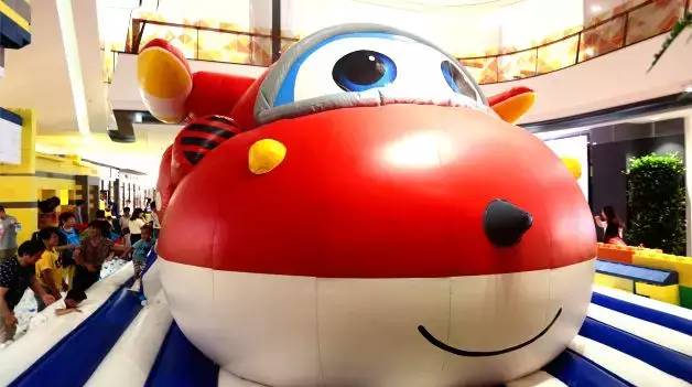 超级飞侠主题乐园滑梯,超级飞侠空降乐园