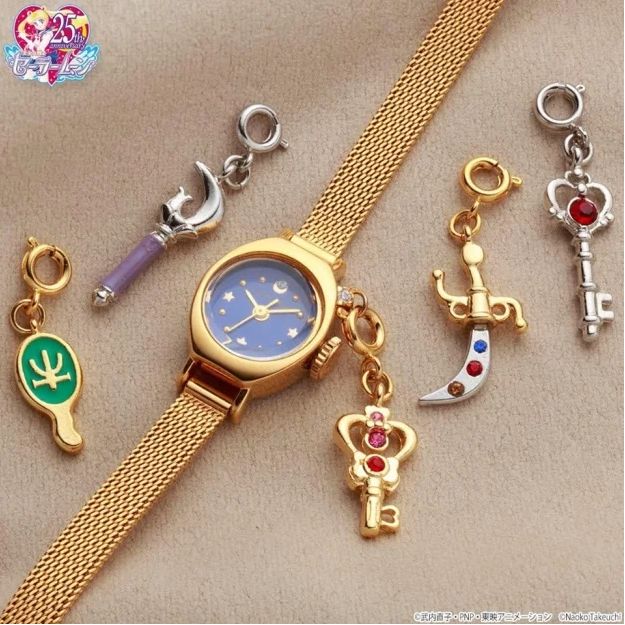 美少女战士xIceWatch推出的限定手表,造型可爱到让人觉得戴上就能变身