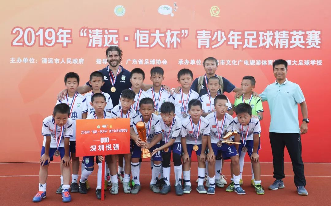 2019清远恒大杯青少年足球精英赛,2023年全国青少年足球联赛恒大