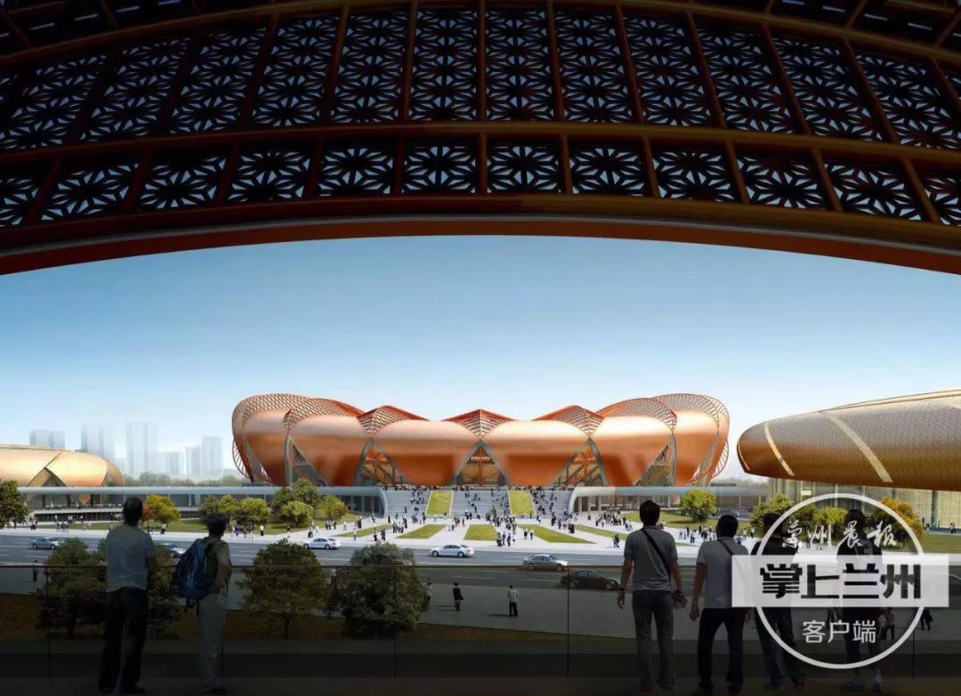 兰州奥体设计效果图,兰州奥体中心设计成鸟巢