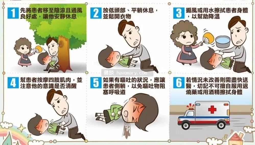 中暑洗胃注意事项,中暑急救常识
