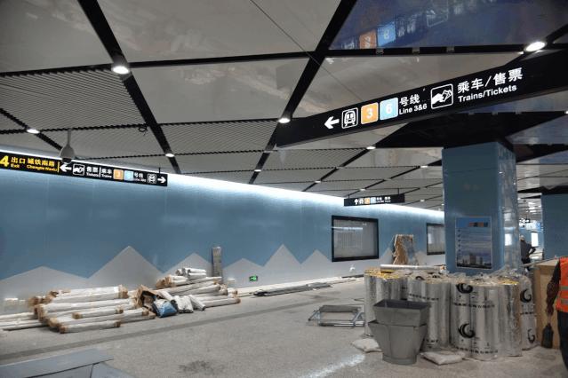 三号线实景,重庆轨道交通3号线