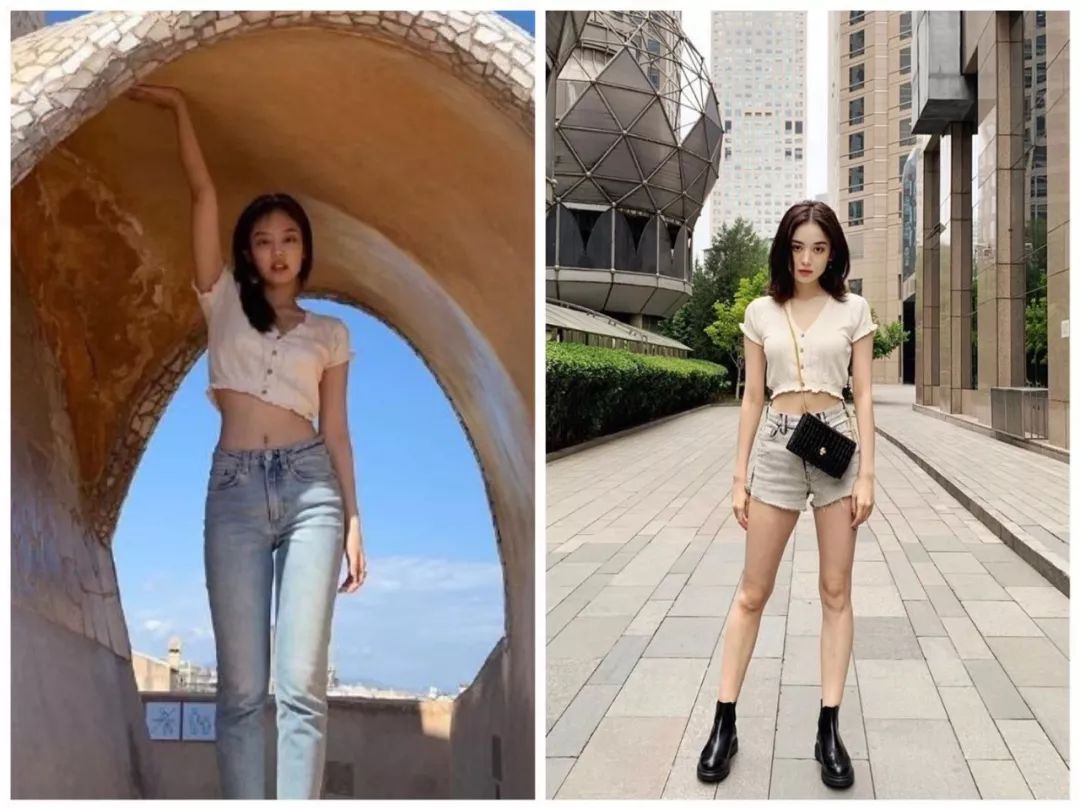 杨幂泫雅风,泫雅机场黑西服穿搭