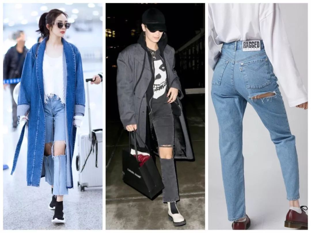 杨幂泫雅风,泫雅机场黑西服穿搭