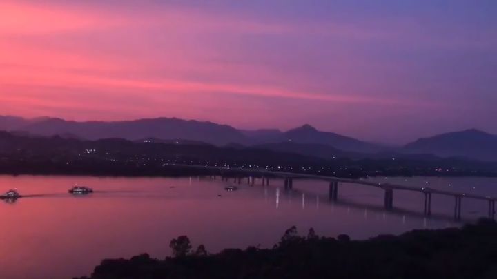 清远的晚霞,清远晚霞美图