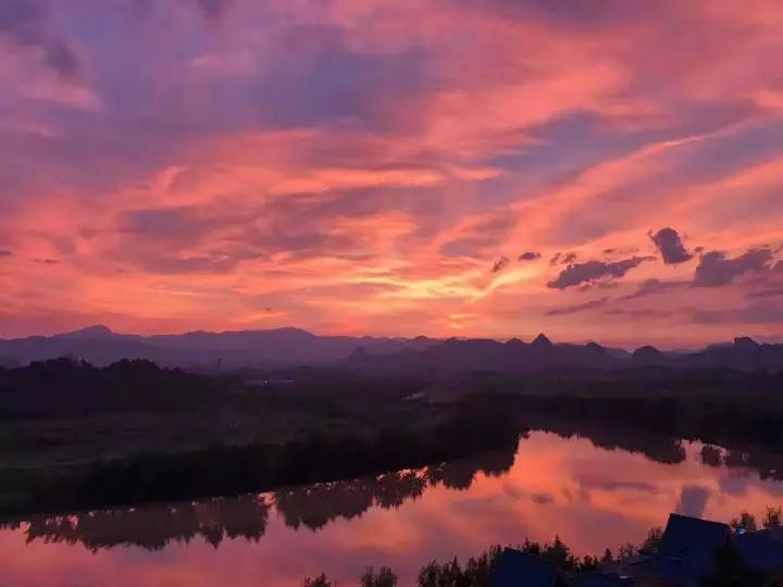 清远的晚霞,清远晚霞美图