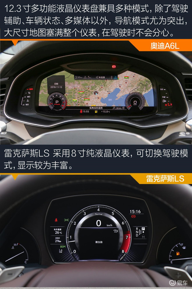 奥迪a6l挑战奔驰e300,奥迪a6l40tfsi和雷克萨斯es