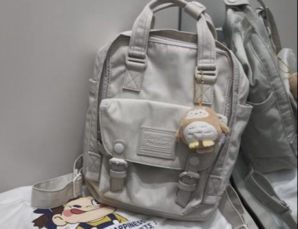 doughnut甜甜圈双肩包石灰色,doughnut粉色