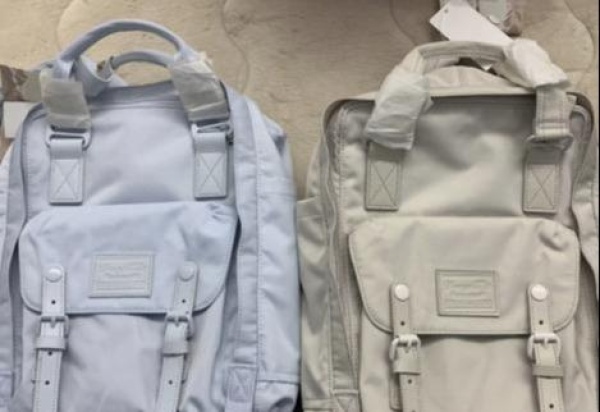 doughnut甜甜圈双肩包石灰色,doughnut粉色