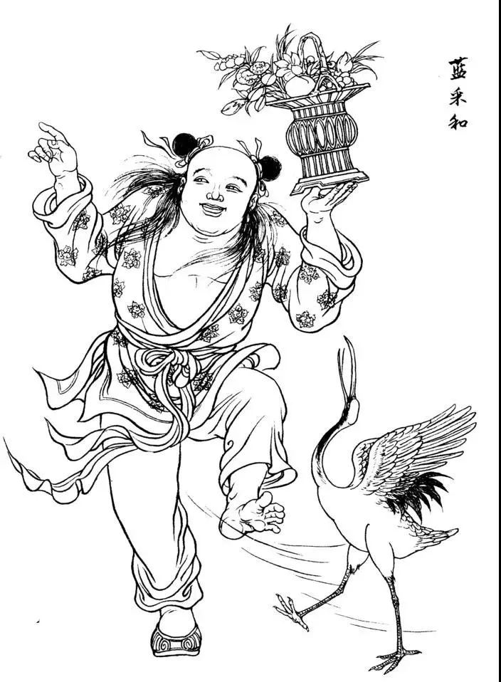 蓝采和八仙过海故事,蓬莱八仙的故事