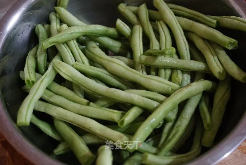 豆角橄榄菜好吃又下饭,榄菜炒豆角教程